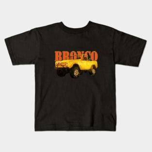 Slogging the 1969 Ford Bronco Through the Bush Kids T-Shirt